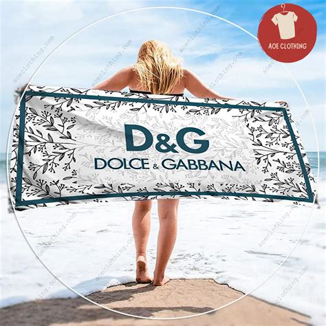 Beach Towels by Dolce & Gabbana .